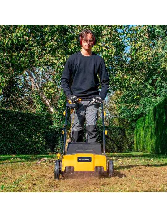 Escarificador - Aireador 1300 W 320 mm con Cable POWERPLUS