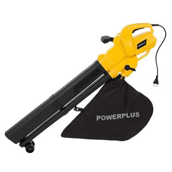 Aspirador / Soplador de Hojas, 3300 W con Cable POWERPLUS