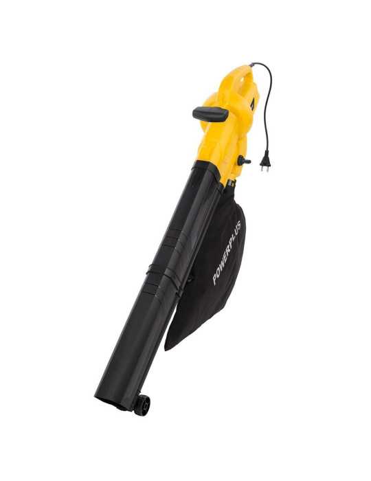 Aspirador / Soplador de Hojas, 3300 W con Cable POWERPLUS