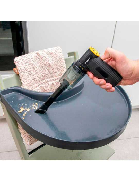 Mini Soplador / Aspirador 8 V con Accesorios POWERPLUS