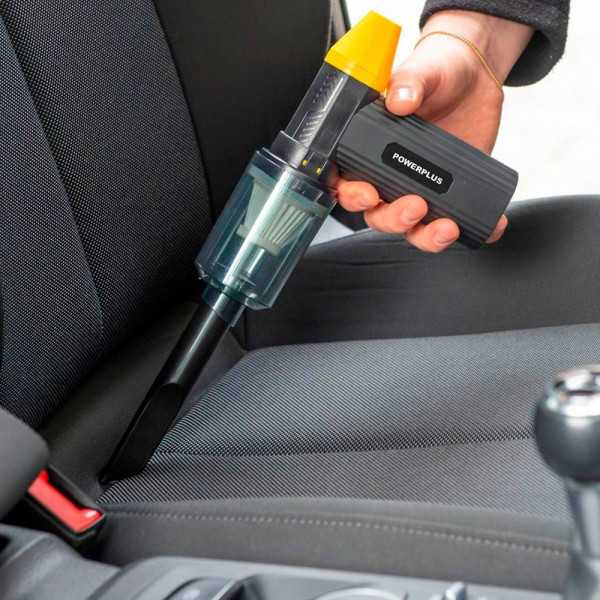 Mini Soplador / Aspirador 8 V con Accesorios POWERPLUS