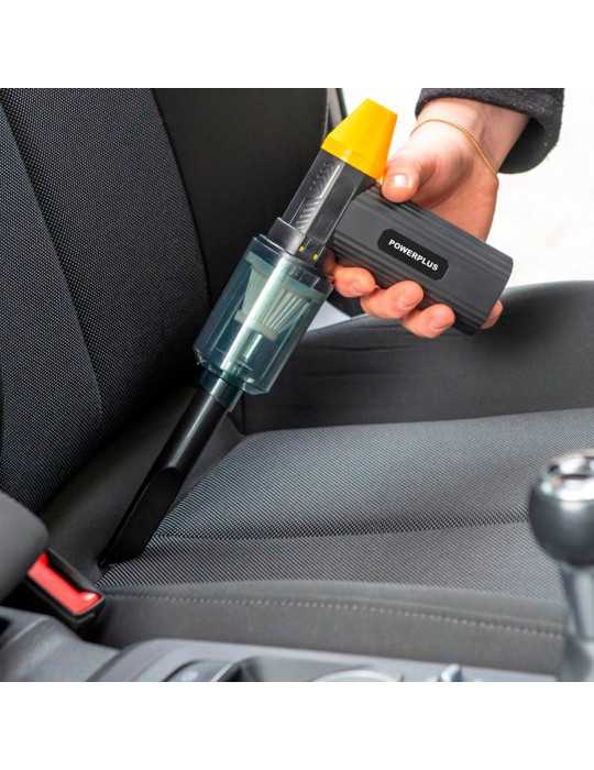 Mini Soplador / Aspirador 8 V con Accesorios POWERPLUS