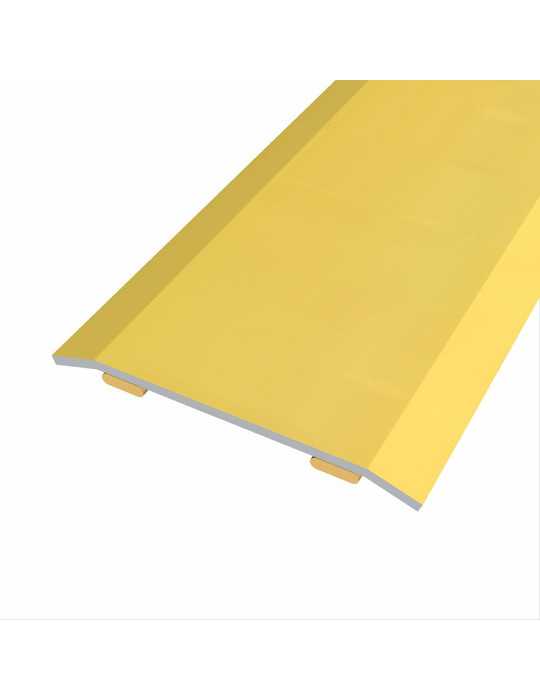 Lote de 4 Unidades Junta de Acero para Mismo Nivel, 40 x 3,5 mm, Adhesiva, Flooring, Dorada, 166 cm BAGLINOX