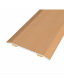 Lote de 3 Unidades Junta de Acero para Mismo Nivel, 40 x 3,5 mm, Adhesiva, Flooring, Haya Clara, 166 cm BAGLINOX
