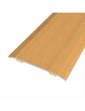 Lote de 3 Unidades Junta de Acero para Mismo Nivel, 40 x 3,5 mm, Adhesiva, Flooring, Roble, 166 cm BAGLINOX