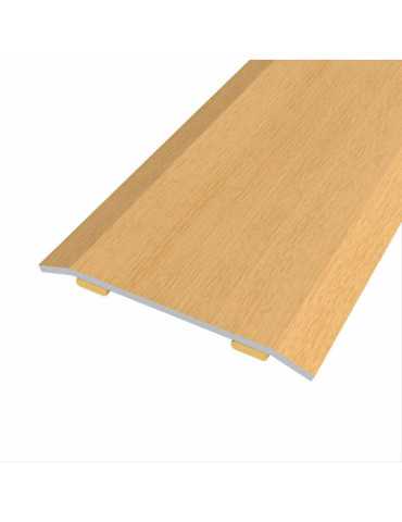 Lote de 3 Unidades Junta de Acero para Mismo Nivel, 40 x 3,5 mm, Adhesiva, Flooring, Roble Rústico, 166 cm BAGLINOX