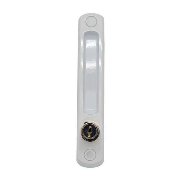 Cierre Corredera, Modelo 6826, de Aluminio con Acabado Blanco, 170 x 29 mm MICEL