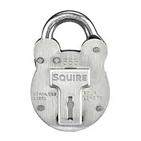 Candado 8mm Acero Inoxidable Resistente SQUIRE