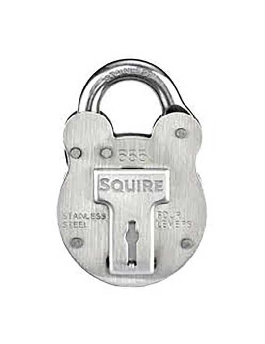 Candado 8mm Acero Inoxidable Resistente SQUIRE