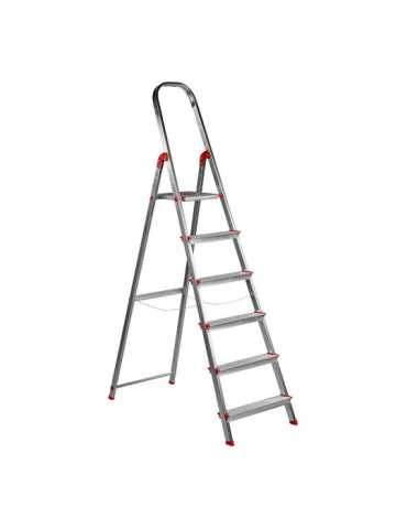 Escalera Unica 6 Peldaños 122 cm ROLSER