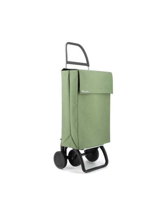 Carro de la Compra Jean Tweed 4 Verde ROLSER