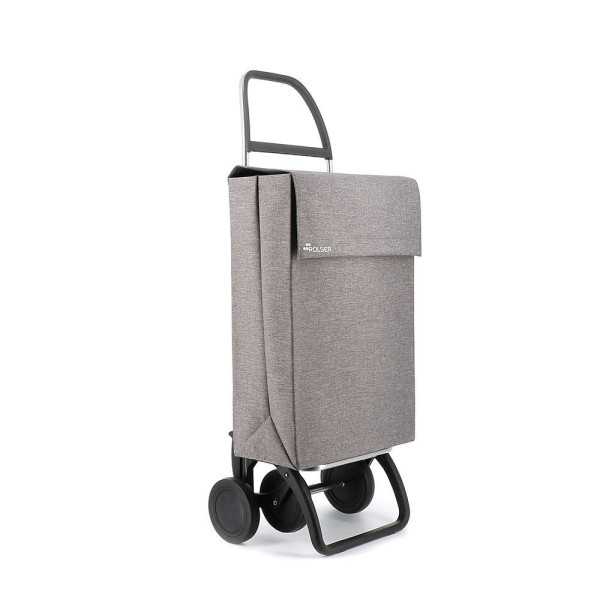 Carro de la Compra Jean Tweed 4 Gris ROLSER