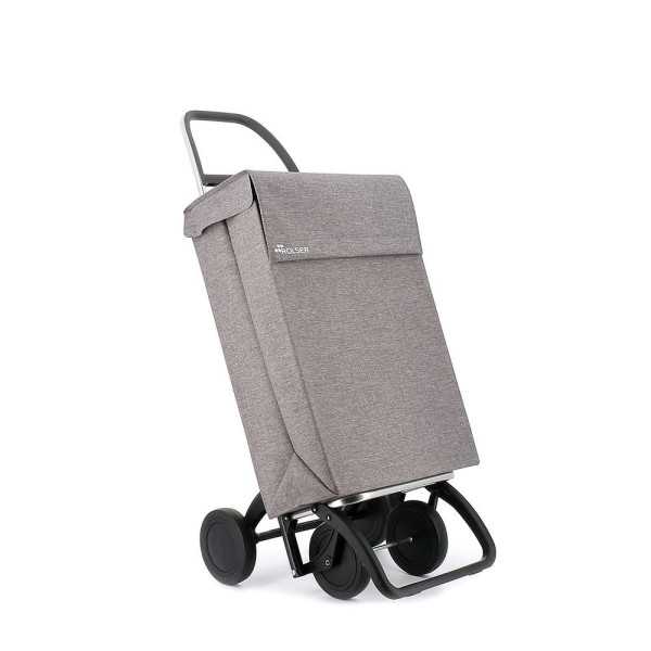 Carro de la Compra Jean Tweed 4 Gris ROLSER
