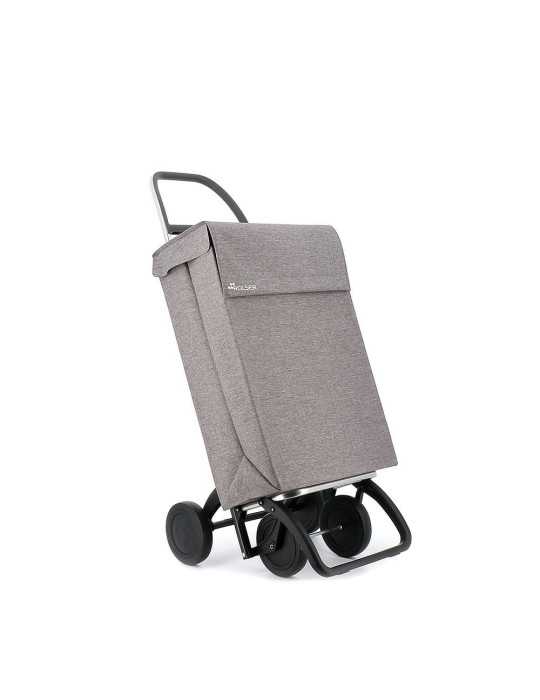 Carro de la Compra Jean Tweed 4 Gris ROLSER