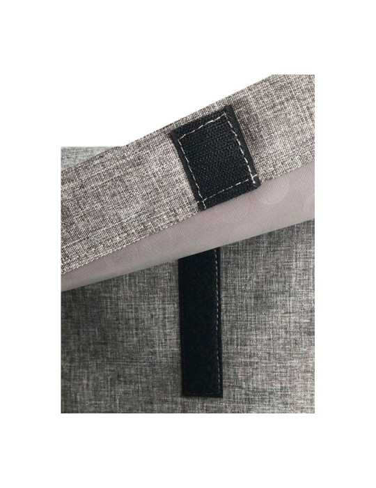Carro de la Compra Jean Tweed 4 Gris ROLSER