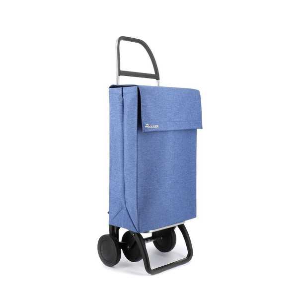 Carro de la Compra Jean Tweed 4 Azul ROLSER