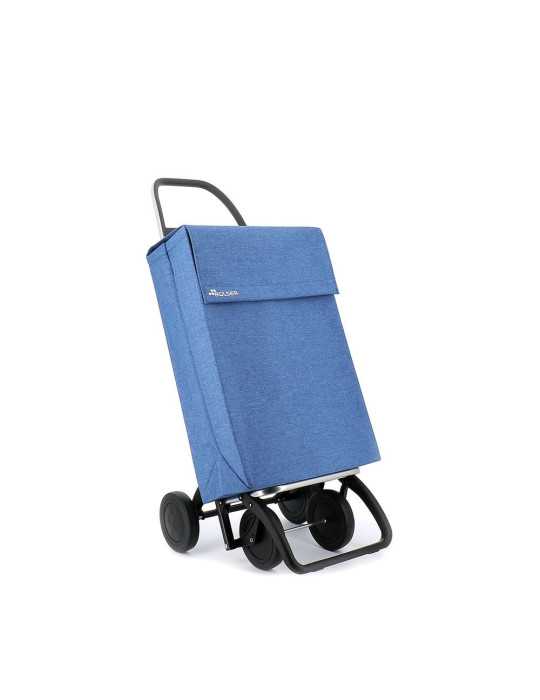 Carro de la Compra Jean Tweed 4 Azul ROLSER