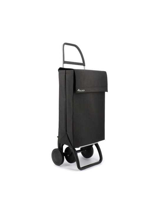Carro de la Compra Jean Tweed 4 Negro ROLSER