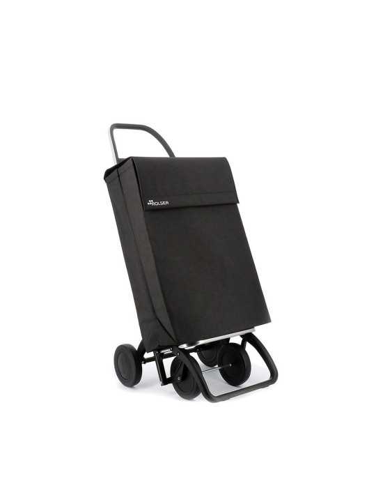 Carro de la Compra Jean Tweed 4 Negro ROLSER