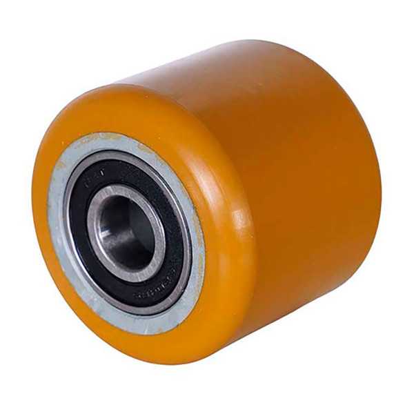 Rueda de Transpaleta, Poliuretano, Carga Máxima 500 kg, Ø80 mm CASCOO