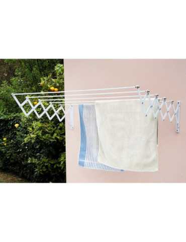 Tendedero Acero Epoxi Blanco, Tendido 100 cm FEPRE
