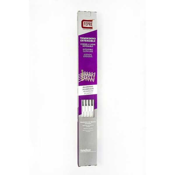Tendedero de Aluminio, Tendido 100 cm FEPRE