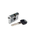 Cilindro Iridium M IRM3535N. Níquel 70mm (35+35mm) Leva Larga 15mm. con 5 Llaves de Seguridad. IFAM