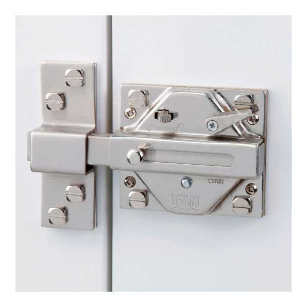 Cerrojo, Seguridad, Sobreponer, Modelo CS88L, de Acero con Acabado Latonado IFAM