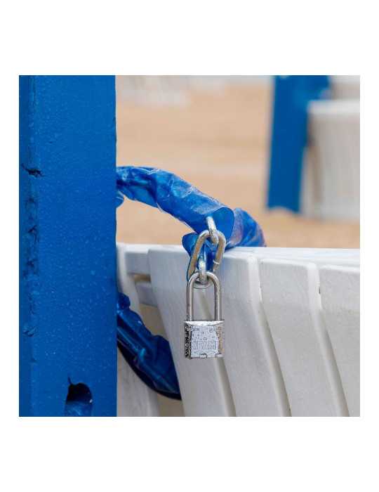 Candado Inoxidable 50AL 50mm con 2 Llaves. Arco Largo. IFAM