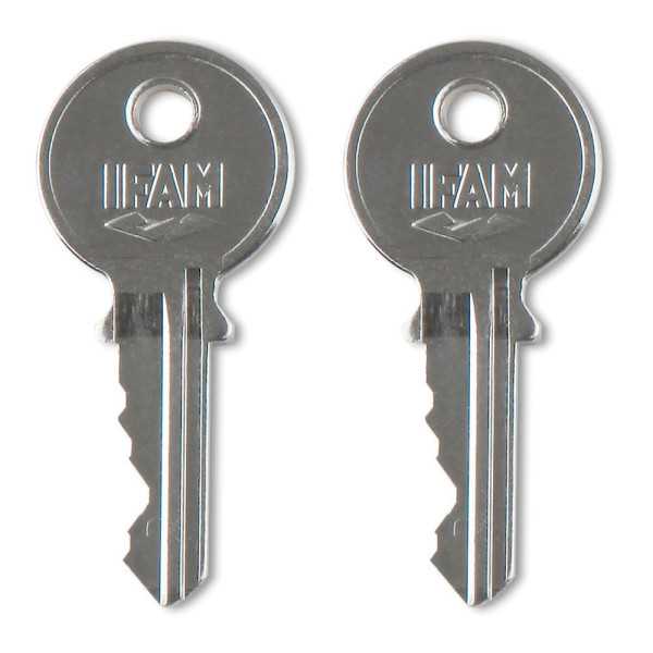 Candado Inoxidable 50AL 50mm con 2 Llaves. Arco Largo. IFAM