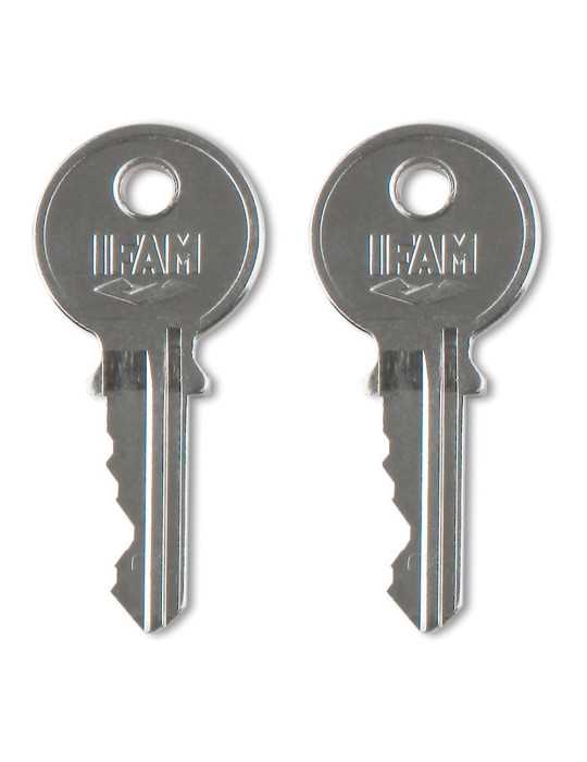 Candado Inoxidable 50AL 50mm con 2 Llaves. Arco Largo. IFAM