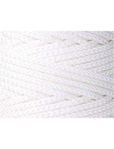 Cordón Trenzado Poliéster Granete Blanco, Calibre 6 mm x 200 m EDM 2