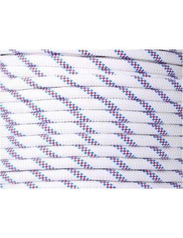 Cuerda Driza Trenzado Poliéster Blanco Distintivo, Calibre 8 mm x 200 m EDM 2