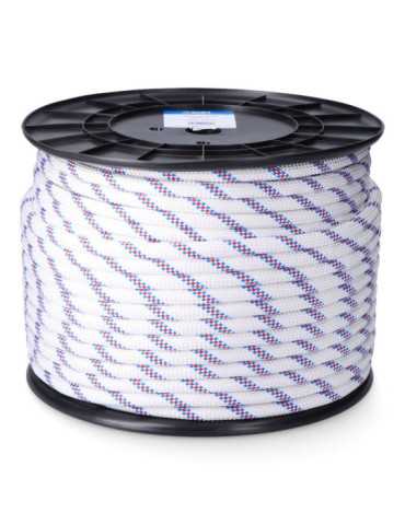 Cuerda Driza Trenzado Poliéster Blanco Distintivo, Calibre 16 mm x 100 m EDM