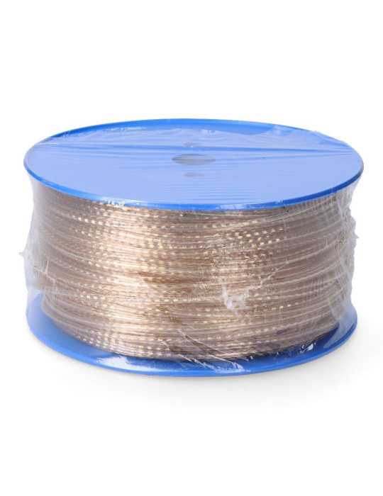 Cable Acero Revestivo PVC Oro, Calibre 4 mm x 175 m EDM