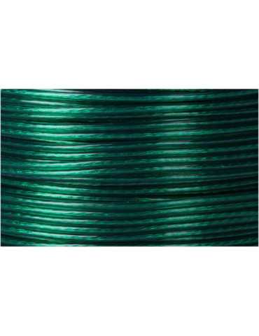 Cable Acero Revestivo PVC Verde, Calibre 4 mm x 175 m EDM 2