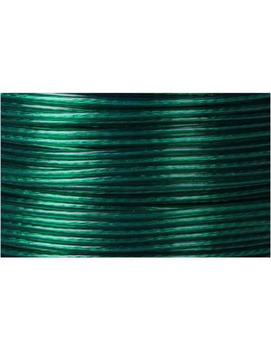 Cable Acero Revestivo PVC Verde, Calibre 4 mm x 175 m EDM