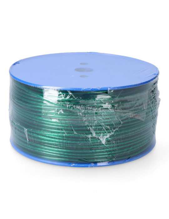 Cable Acero Revestivo PVC Verde, Calibre 4 mm x 175 m EDM