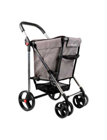 Carro de la Compra Basket Mf 4B Gris ROLSER