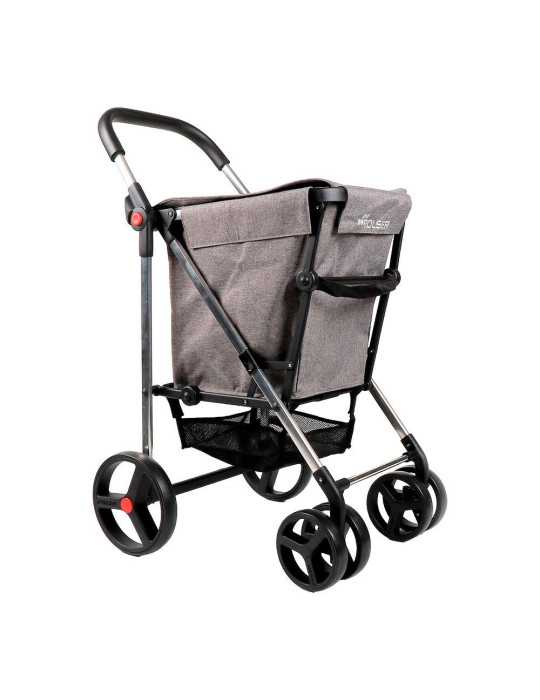 Carro de la Compra Basket Mf 4B Gris ROLSER