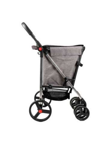 Carro de la Compra Basket Mf 4B Gris ROLSER 2