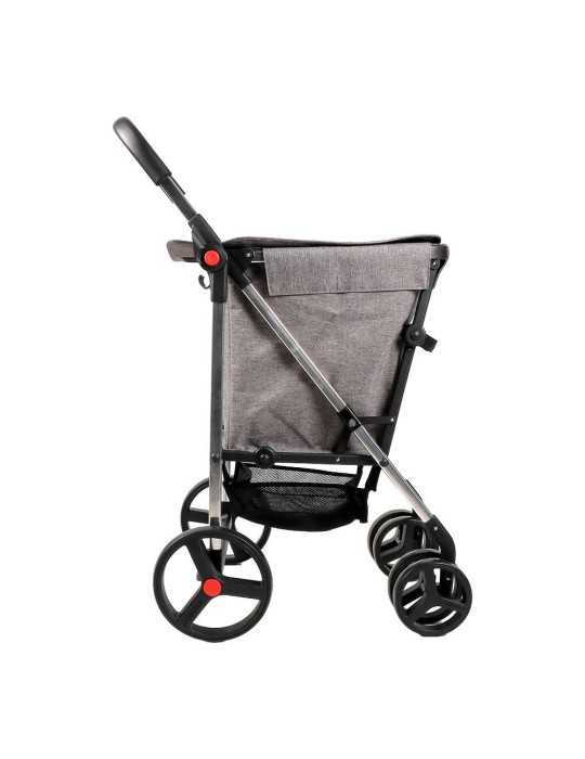 Carro de la Compra Basket Mf 4B Gris ROLSER