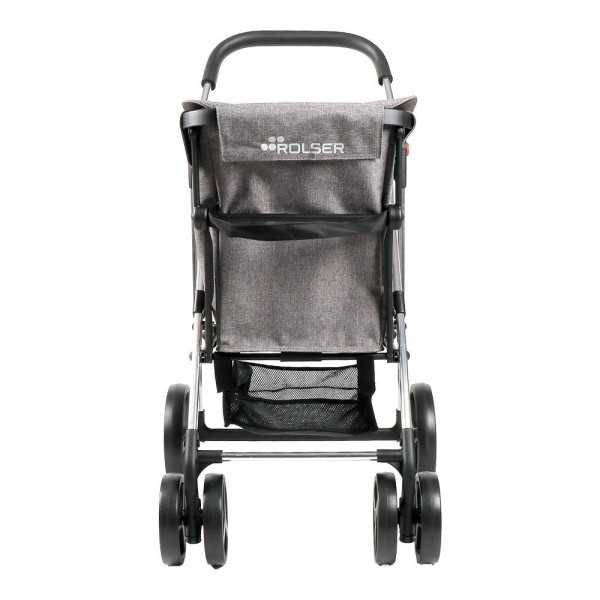 Carro de la Compra Basket Mf 4B Gris ROLSER