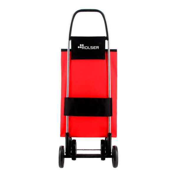 Carro de la Compra Basic Ln 4 Rojo - Negro ROLSER
