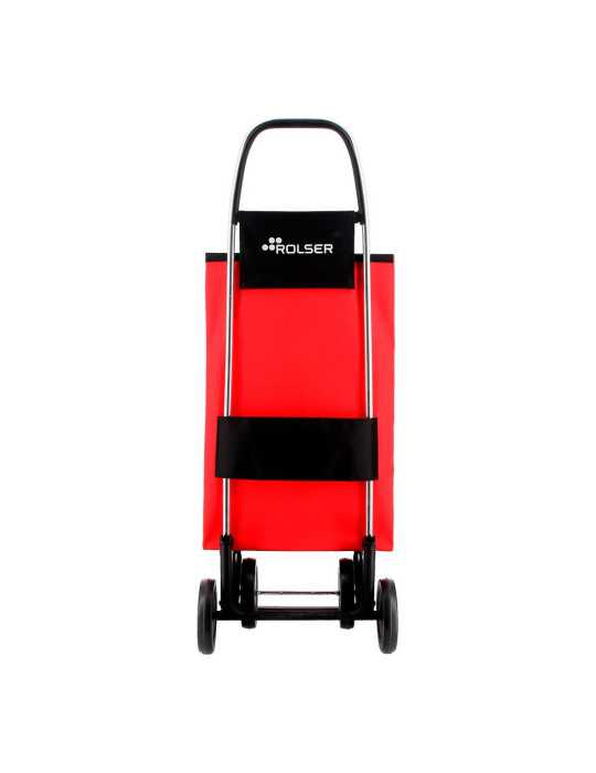 Carro de la Compra Basic Ln 4 Rojo - Negro ROLSER