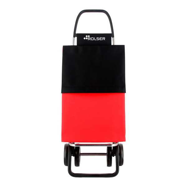 Carro de la Compra Basic Ln 4 Rojo - Negro ROLSER