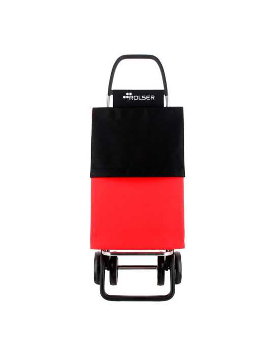 Carro de la Compra Basic Ln 4 Rojo - Negro ROLSER