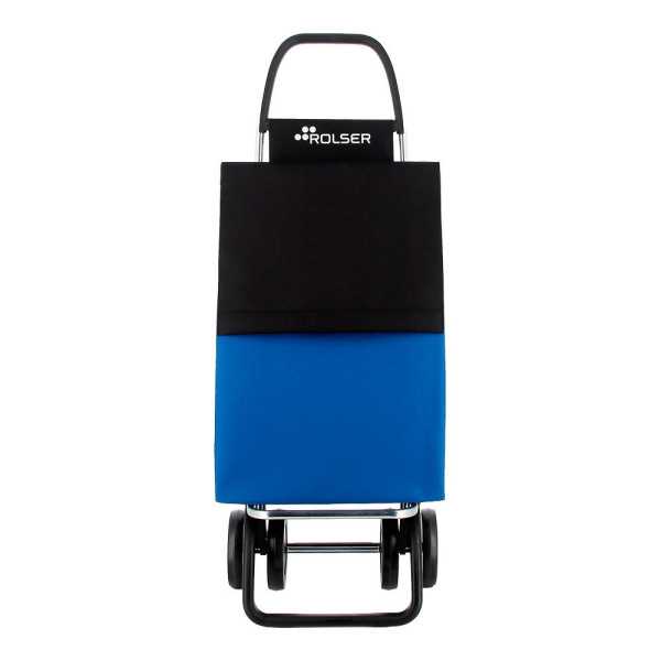 Carro de la Compra Basic Ln 4 Azul - Negro ROLSER