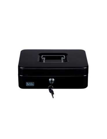 Caja de Caudales 5 Divisiones con 2 Llaves 25 x 8,5 x 18 cm BLACK+DECKER