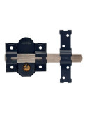 Cerrojo, Seguridad, Sobreponer, Modelo CRR11, de Acero con Acabado Gris, 86L/50 mm, con 5 Llaves y Cadenilla MICEL
